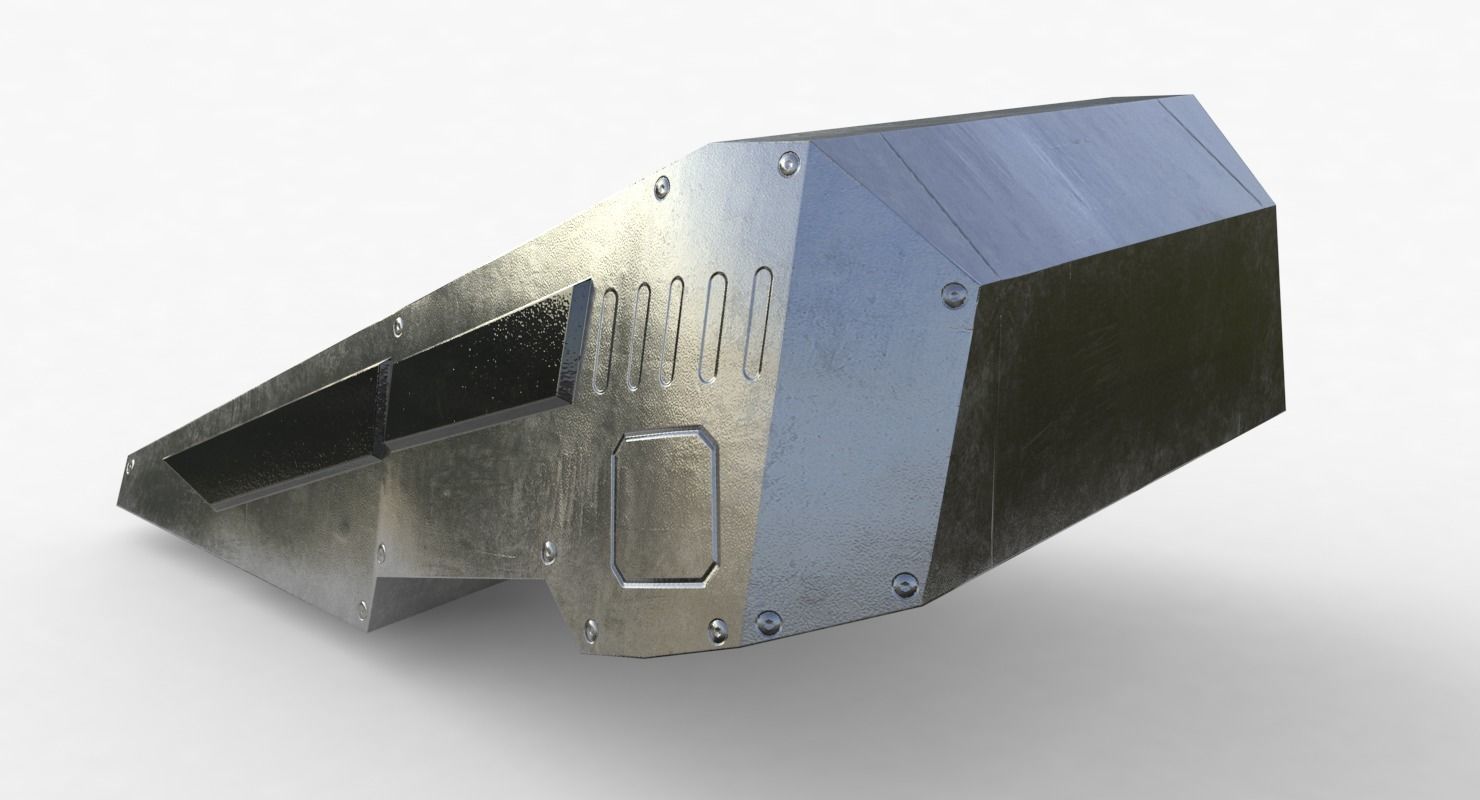 Sentinel  Game  Low-poly 3D model_3