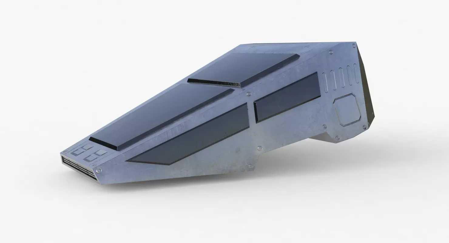 Sentinel  Game  Low-poly 3D model_0