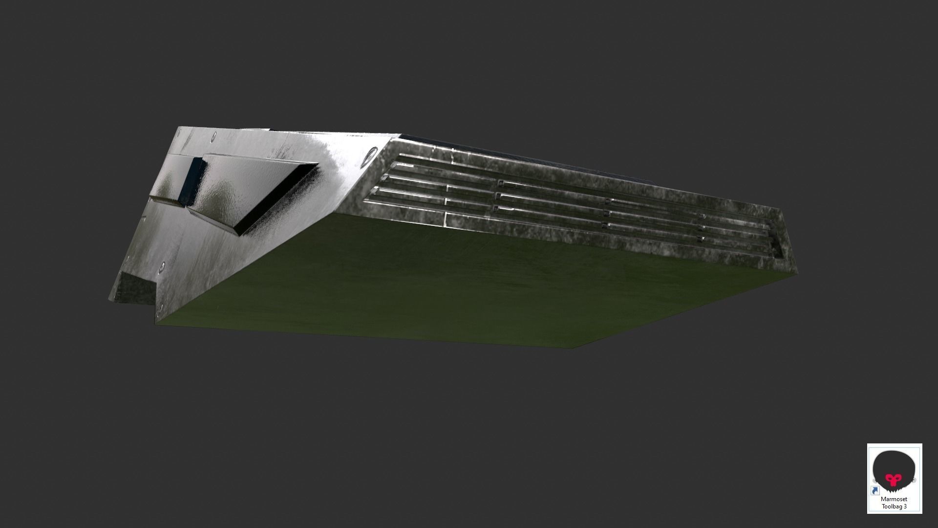 Sentinel  Game  Low-poly 3D model_10