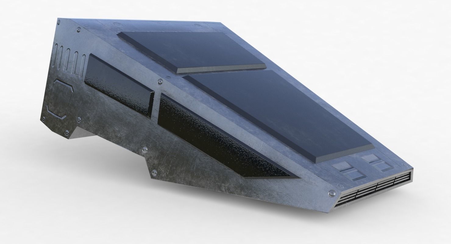 Sentinel  Game  Low-poly 3D model_2