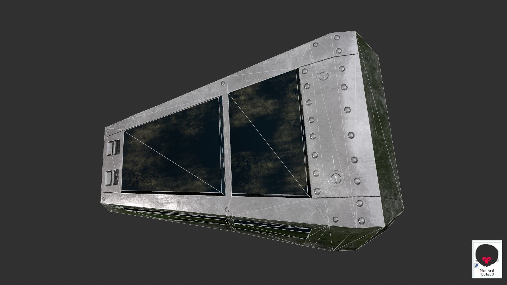 Sentinel  Game  Low-poly 3D model_14