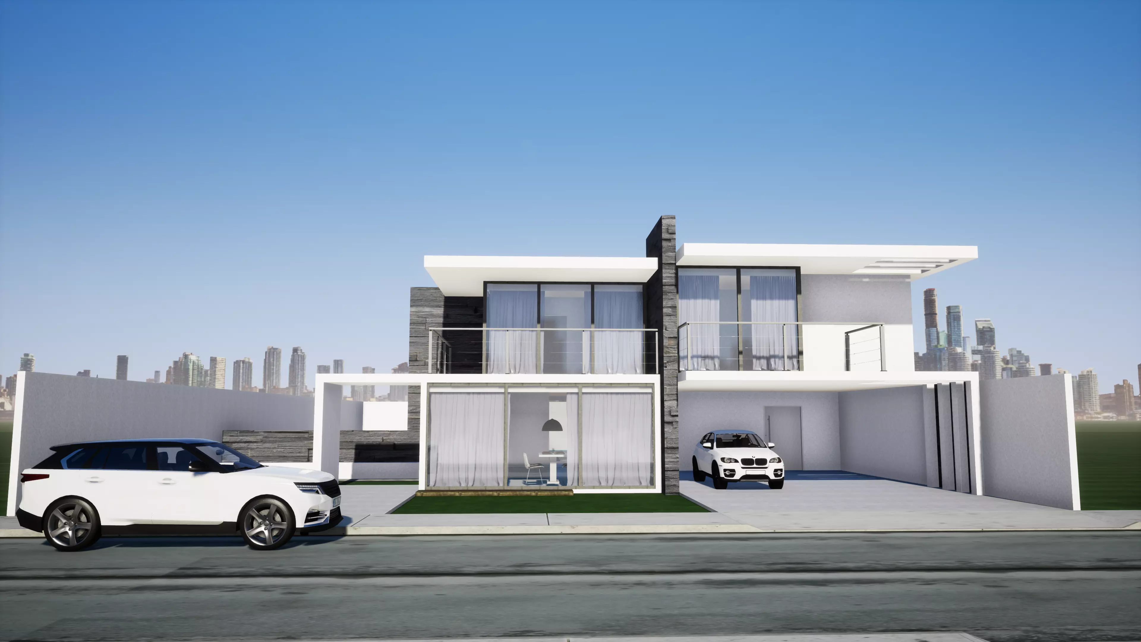 Sobrado moderno - Modern house 3D model