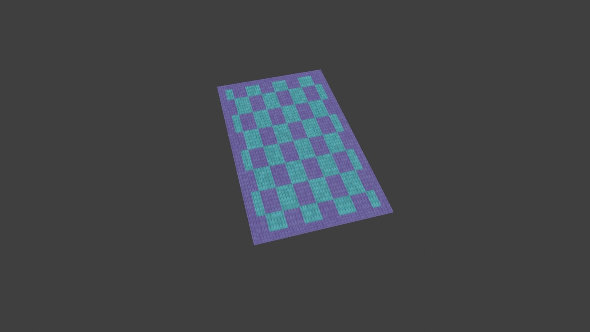 PBR Floor Mat Low Poly 3D Model Low-poly 3D model_6