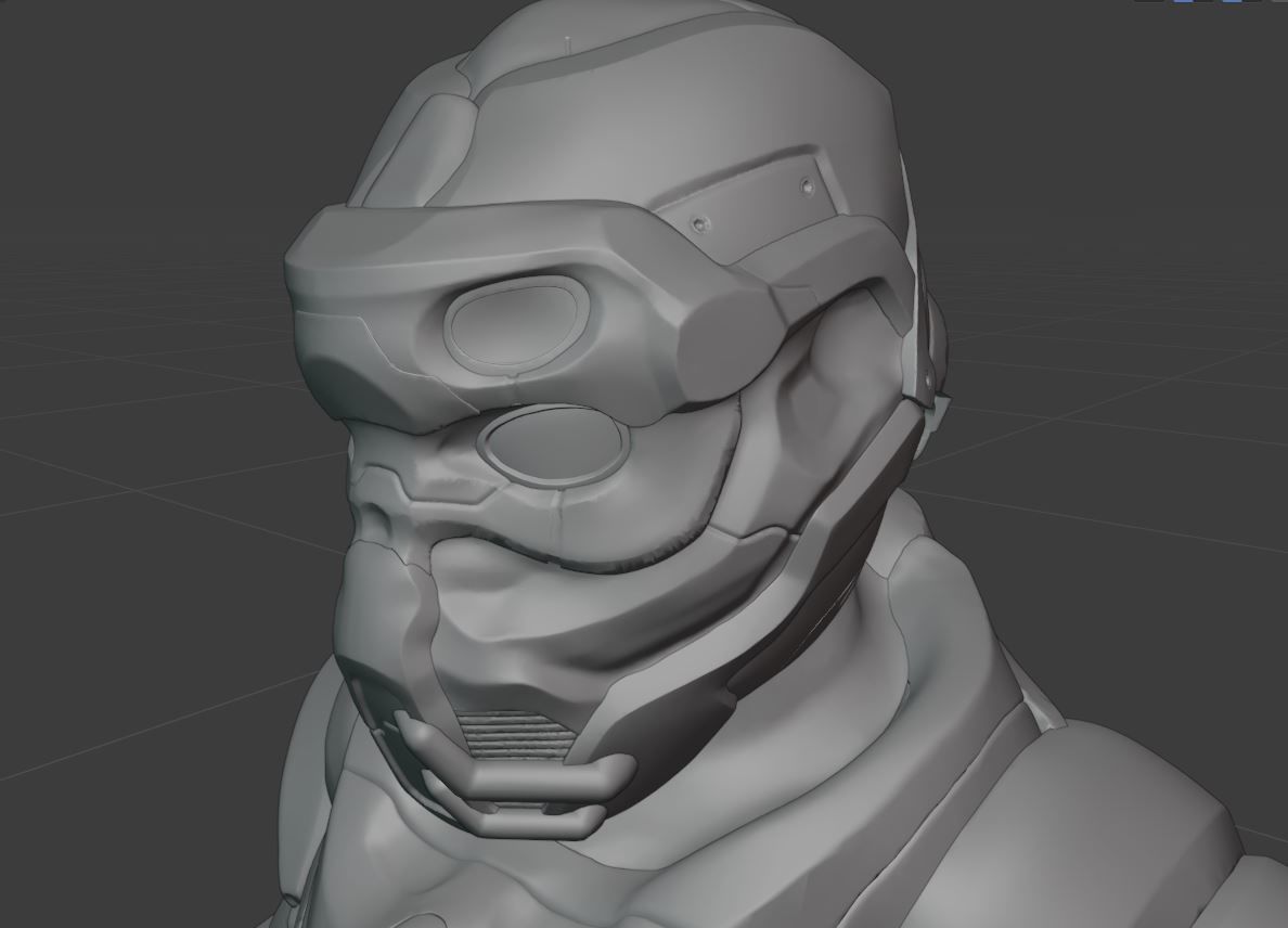 Star trooper Armor High res 3D model_9