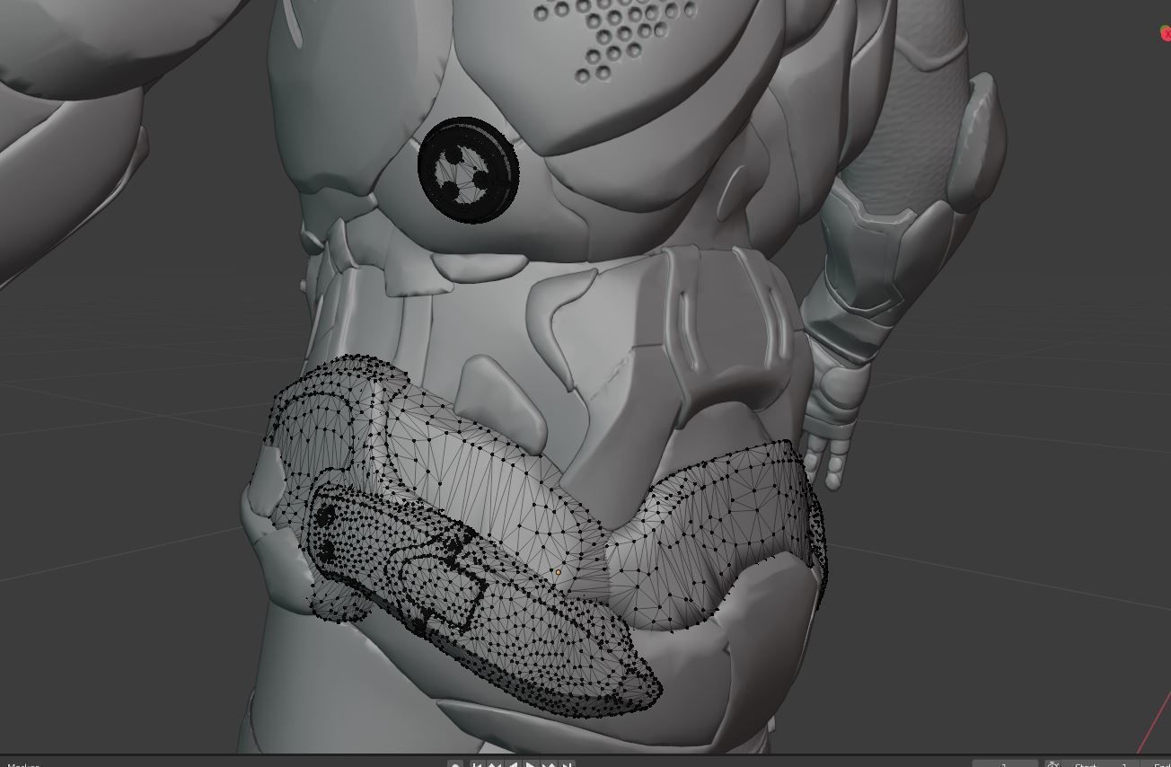 Star trooper Armor High res 3D model_12