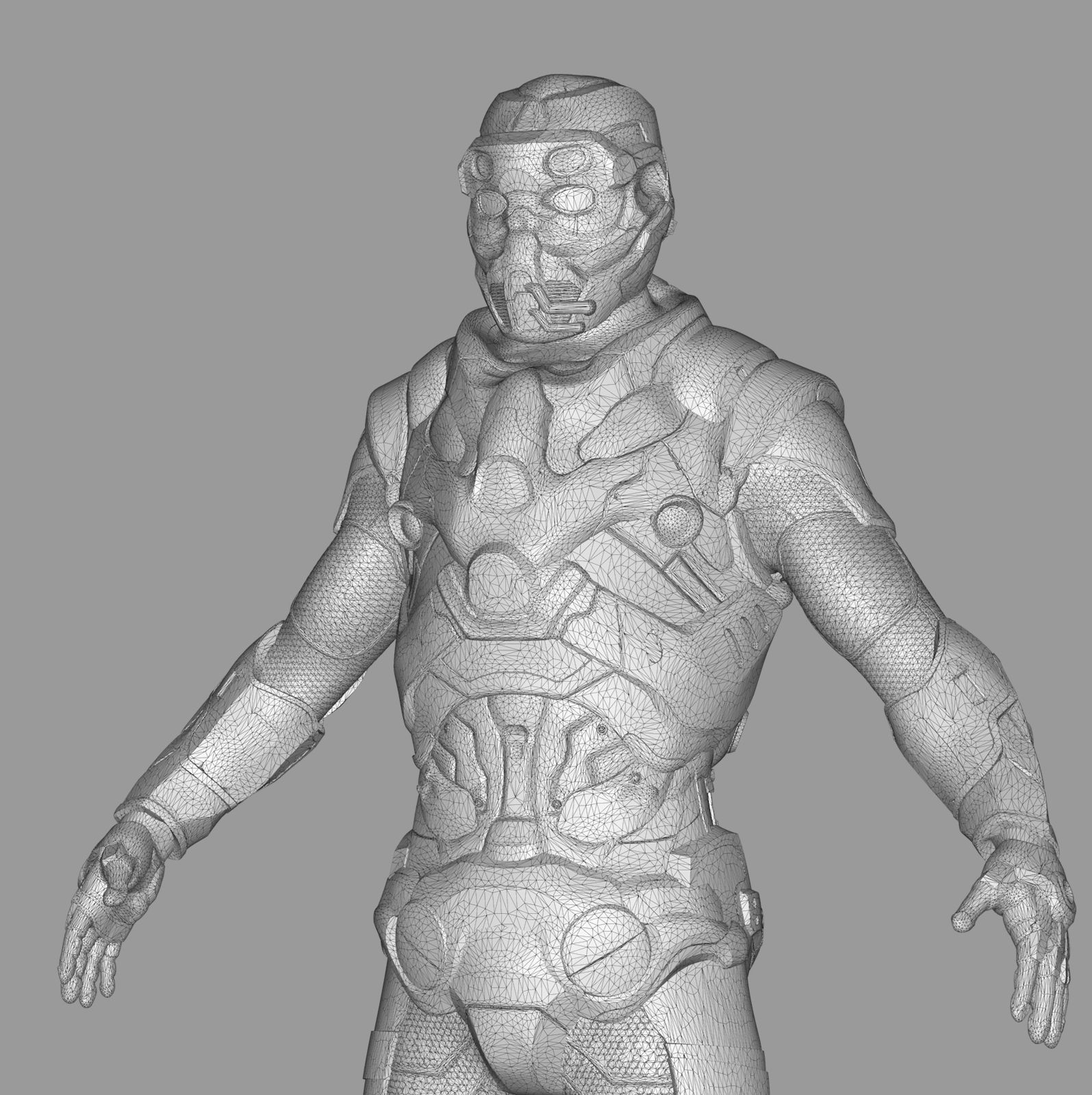 Star trooper Armor High res 3D model_7