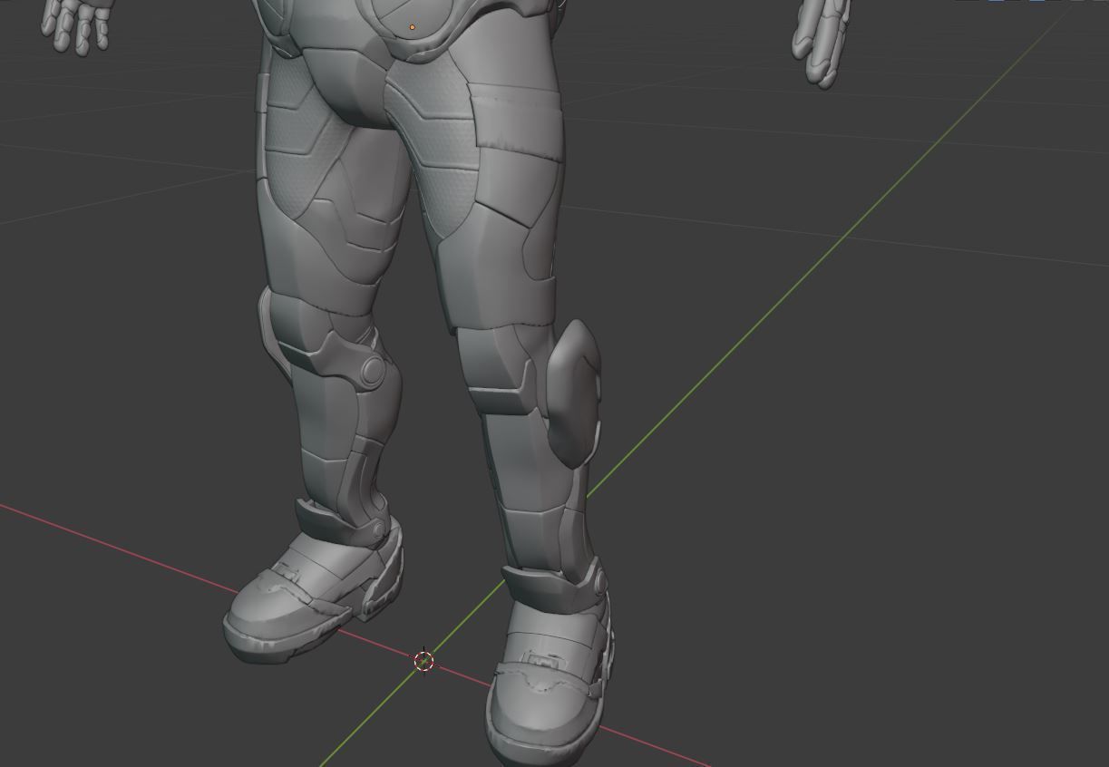 Star trooper Armor High res 3D model_11