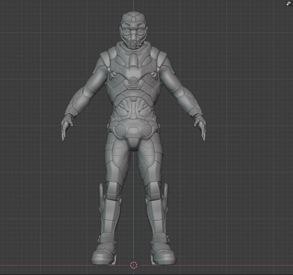 Star trooper Armor High res 3D model_10