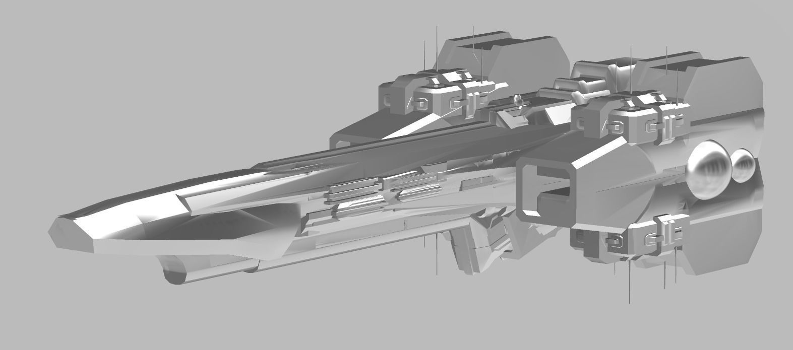 Imperial Fleet Pack 1 3D print model_13