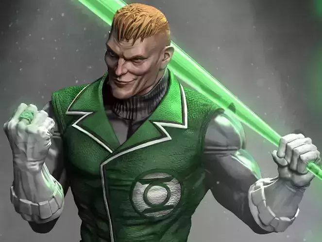 Guy Gardner  3D model