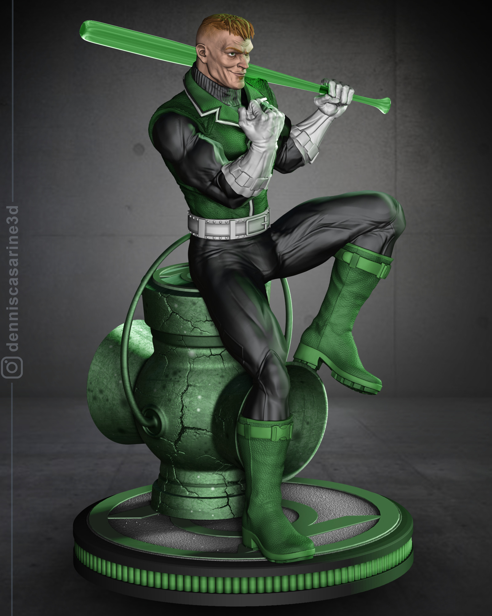 Guy Gardner  3D model_3