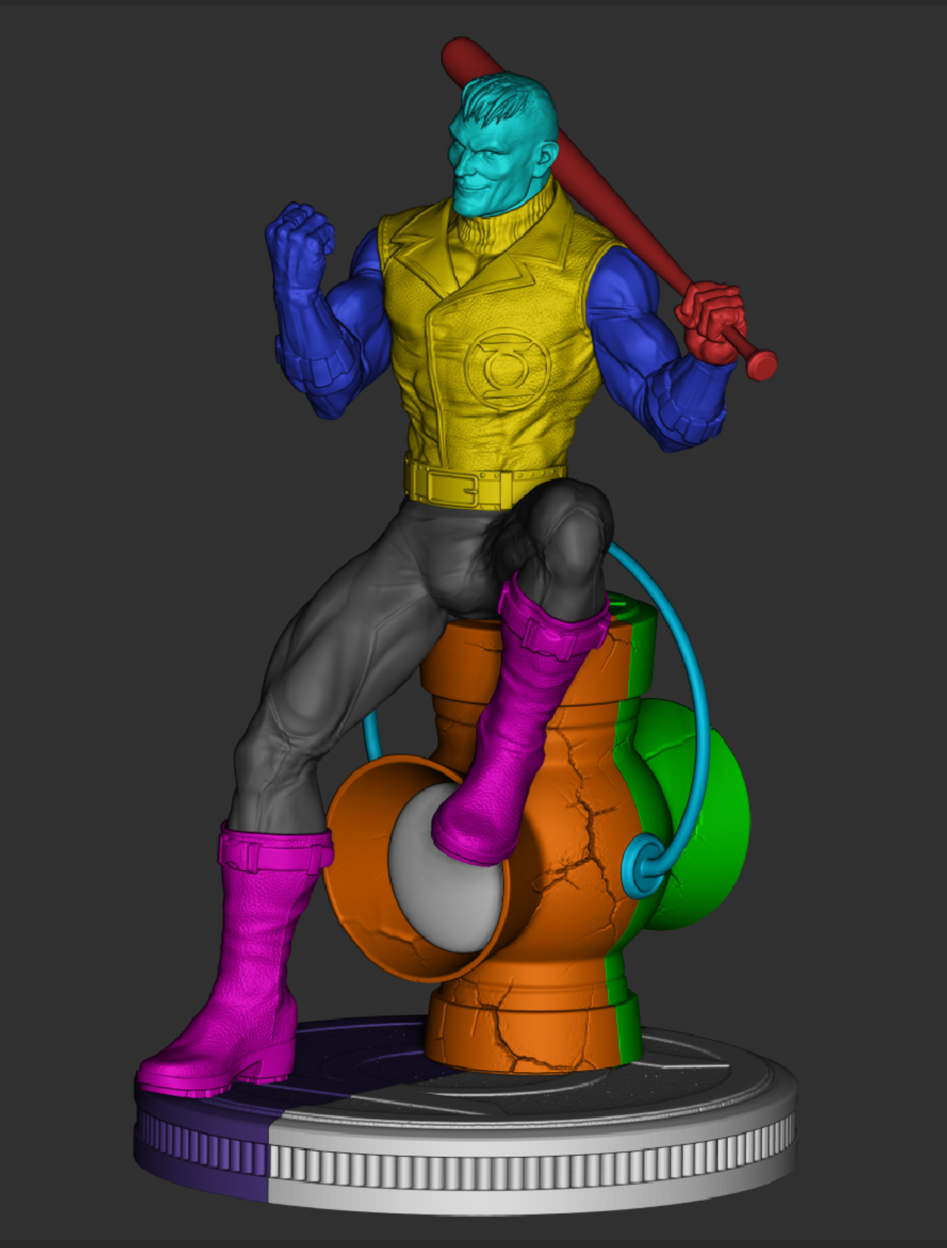 Guy Gardner  3D model_11