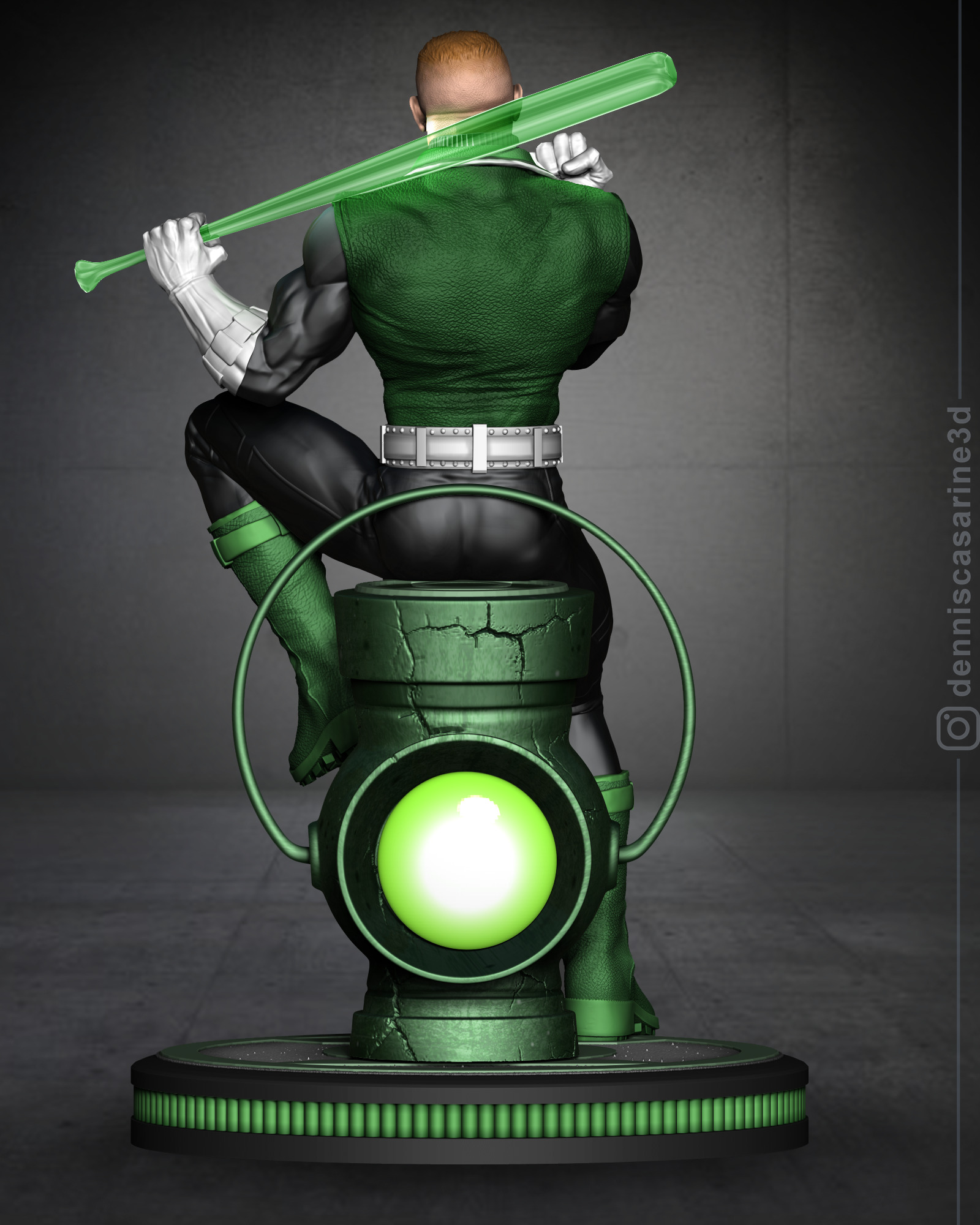 Guy Gardner  3D model_5