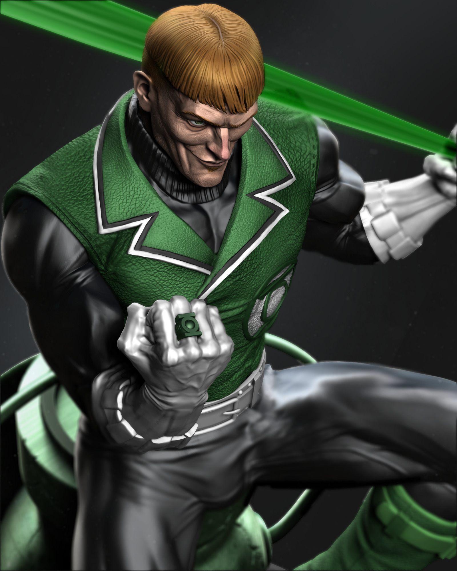 Guy Gardner  3D model_6