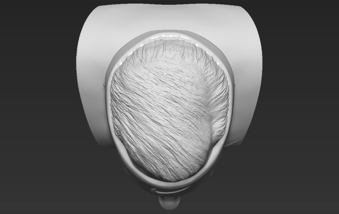 Roger Federer bust 3D printing ready stl obj formats 3D print model_14