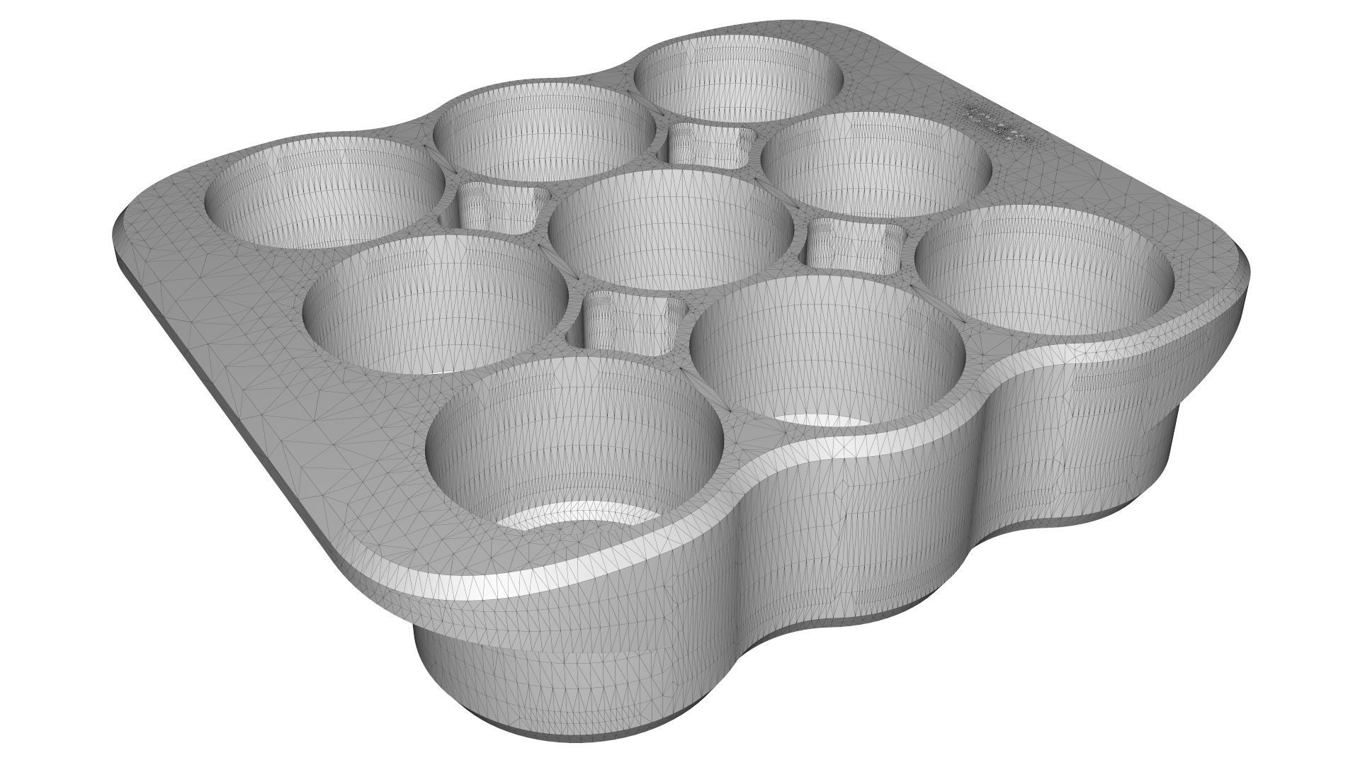 Crate Unity 03 for 9 Cans 350ml 3D print model_14