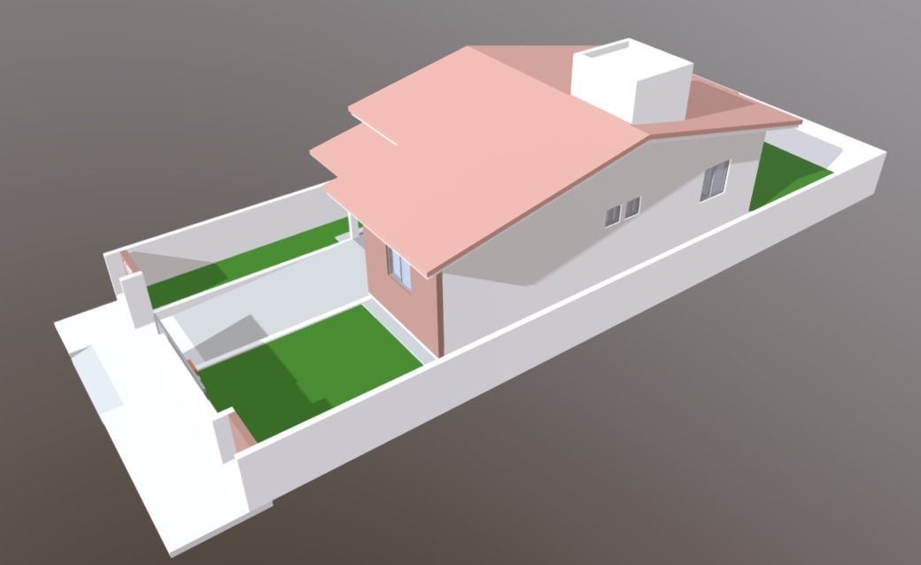 Residencia terrea mcmv  3D model_2