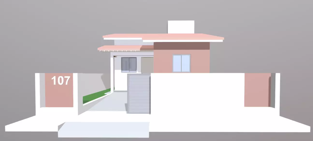 Residencia terrea mcmv  3D model_0