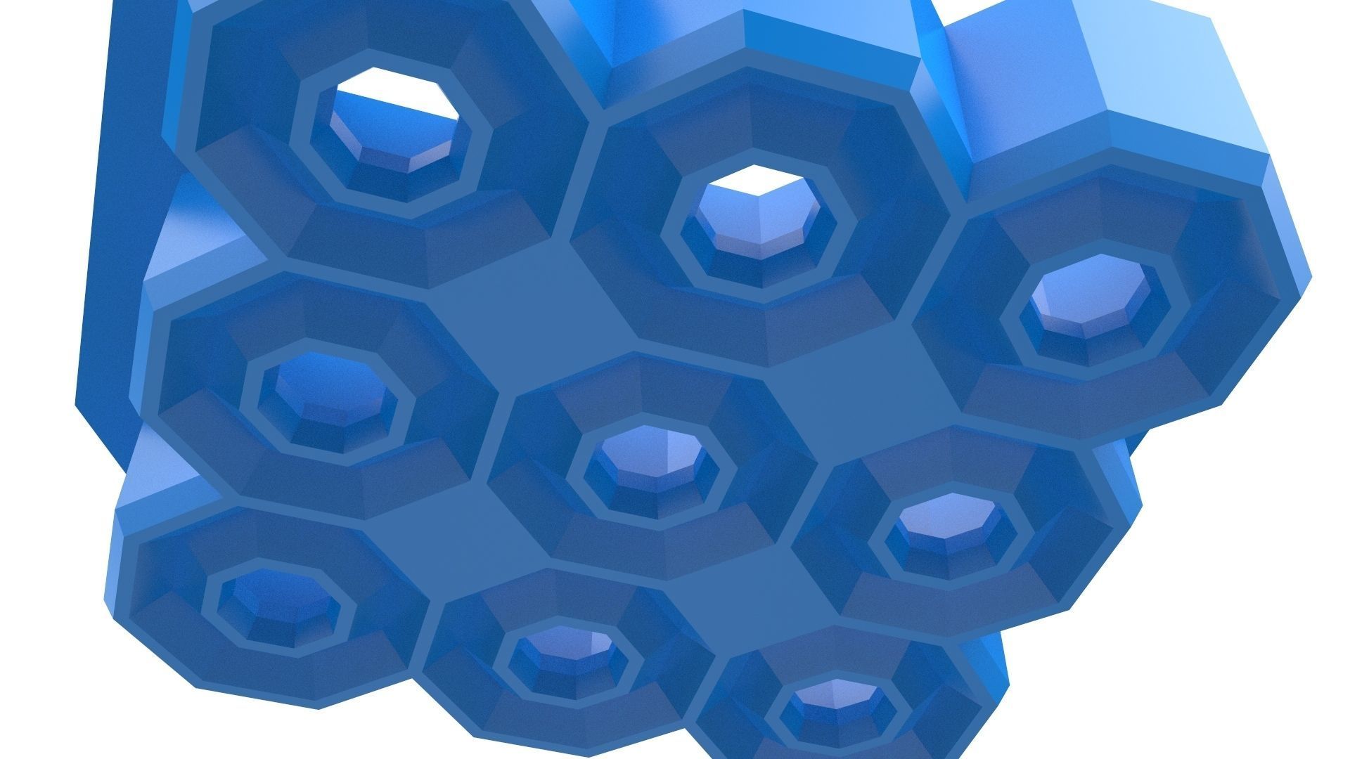 Crate Unity 05 for 9 Cans 350ml 3D print model_4