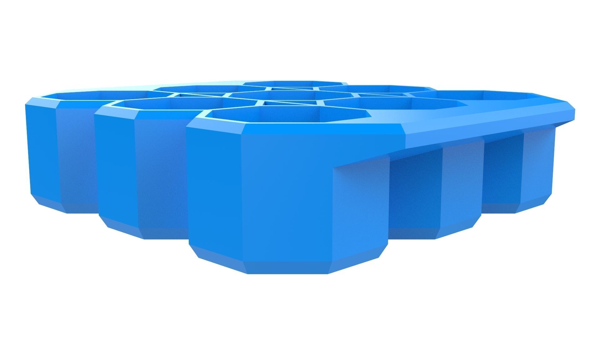 Crate Unity 05 for 9 Cans 350ml 3D print model_11