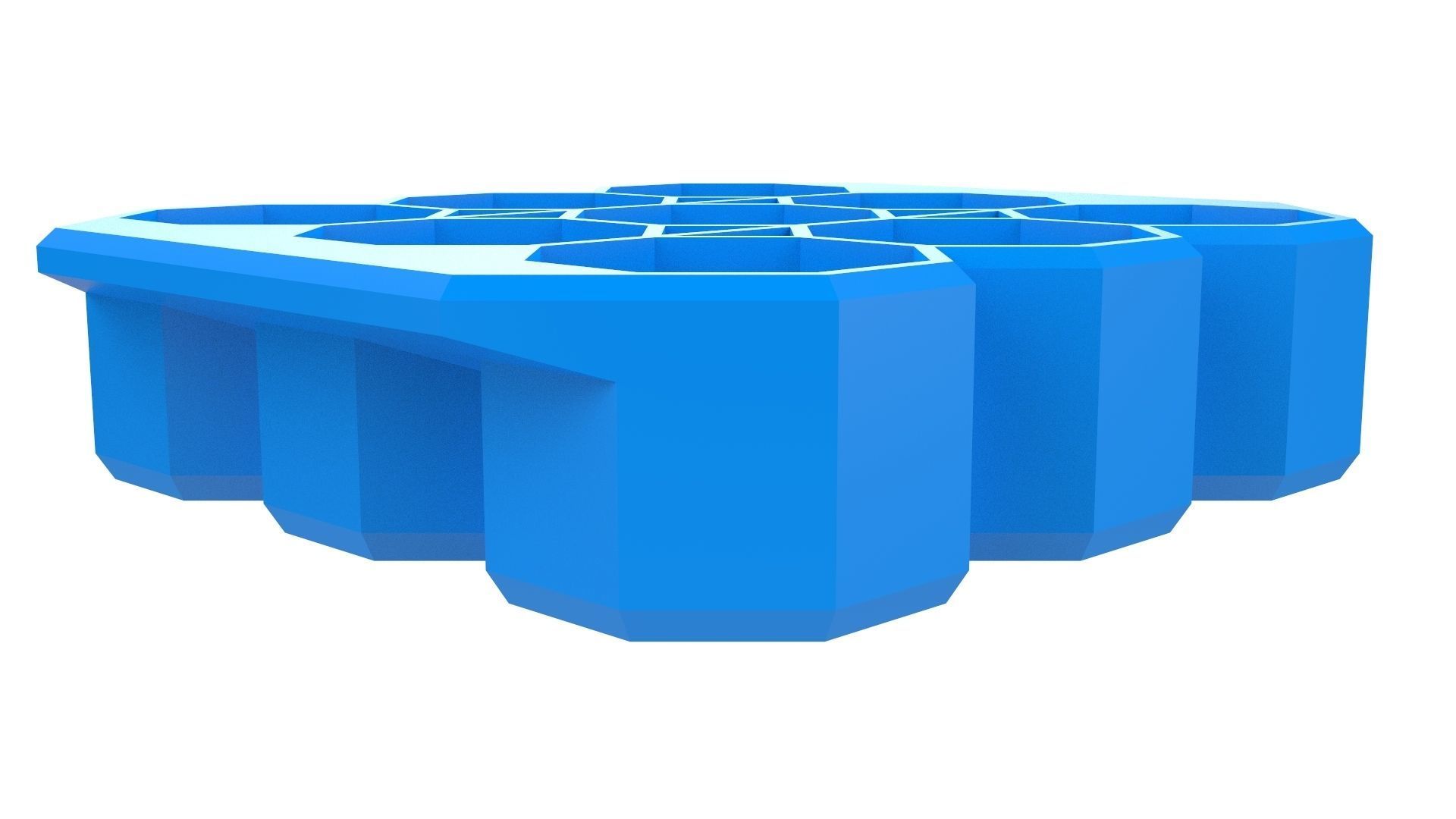 Crate Unity 05 for 9 Cans 350ml 3D print model_9