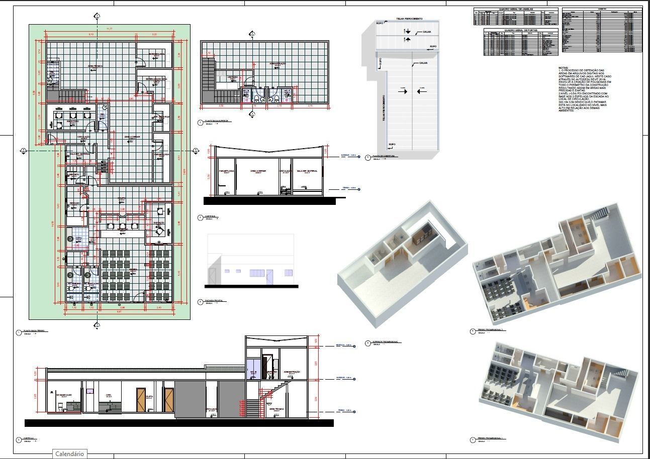 Projeto Laboratorio - Laboratory Project - REVIT NATIVE 3D model_5