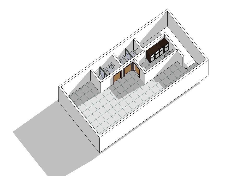Projeto Laboratorio - Laboratory Project - REVIT NATIVE 3D model_2