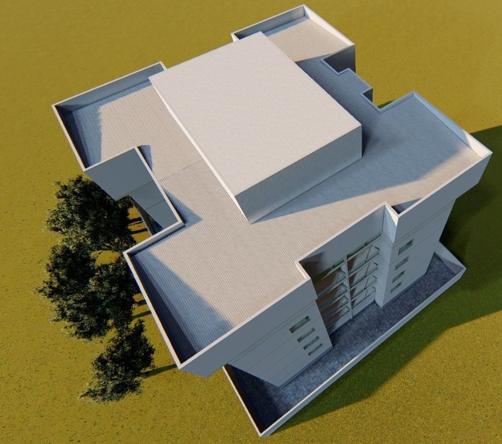 Architectural and hydrosanitary  - Arquitetura e hidros REVIT  3D model_3