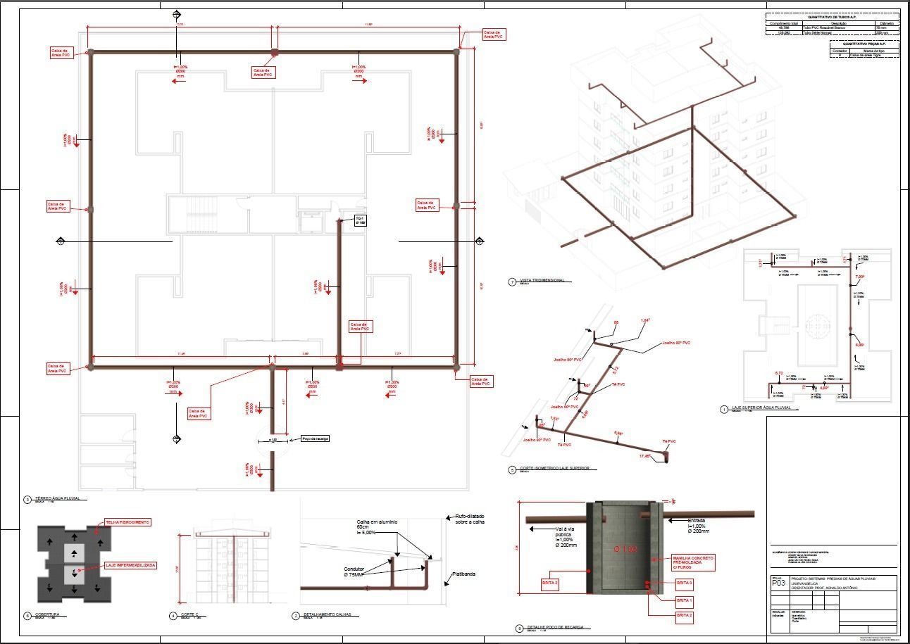 Architectural and hydrosanitary  - Arquitetura e hidros REVIT  3D model_7
