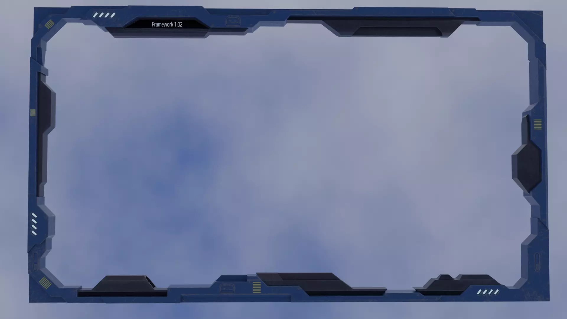 Old Y2J Frame Low-poly 3D model_0