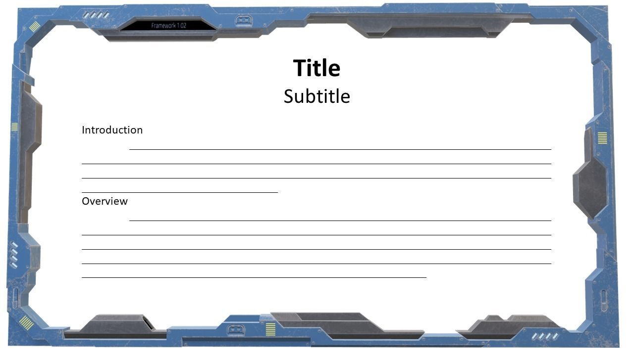 Old Y2J Frame Low-poly 3D model_1