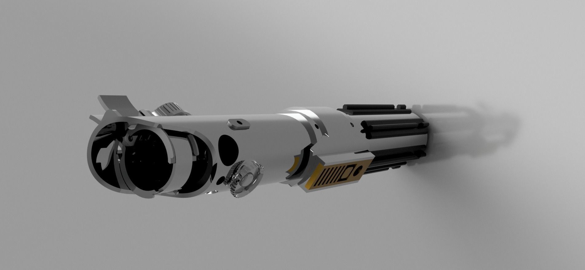 STAR WARS ROS SKY-WALKER LIGHT SABER 3D print model_3