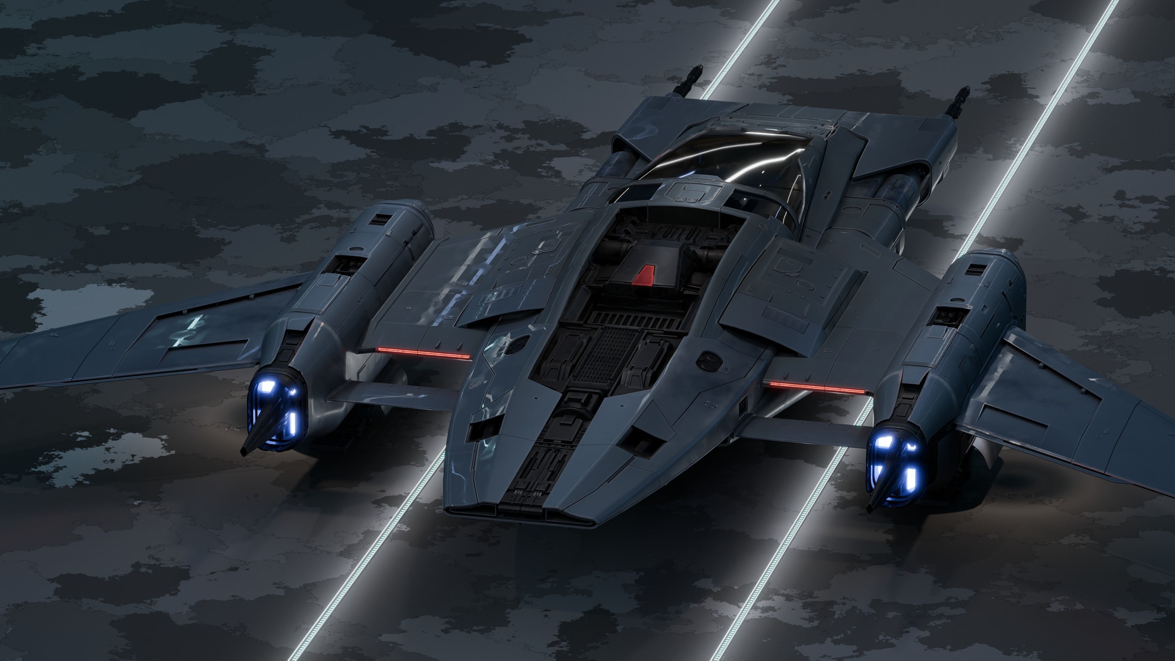 Star Wars x Porsche Tri-Wing S-91x Pegasus Starfighter 3D model_2