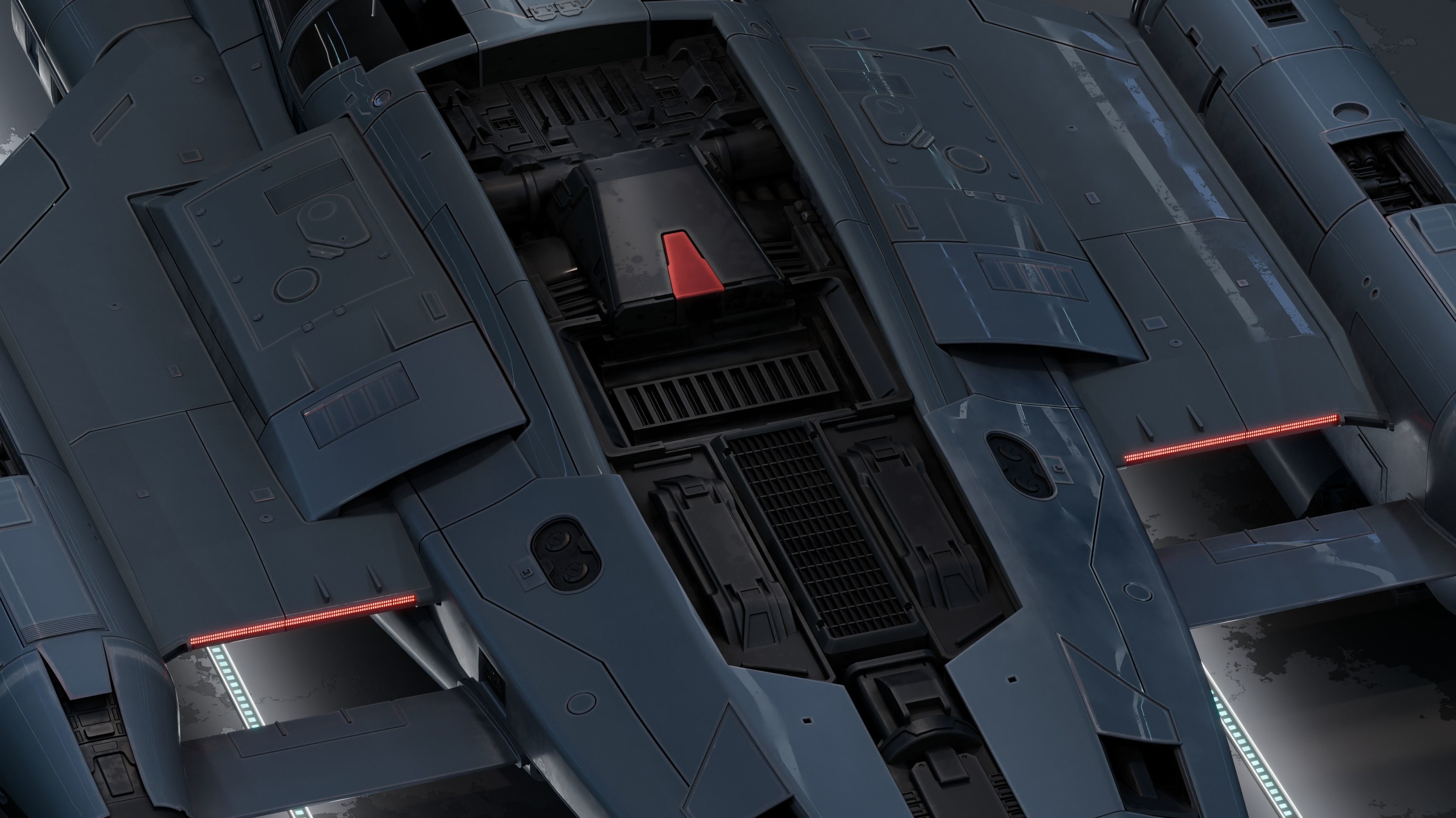 Star Wars x Porsche Tri-Wing S-91x Pegasus Starfighter 3D model_3