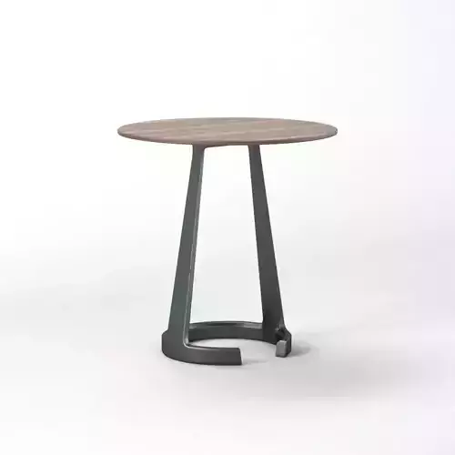 Repose End Table in Oiled Walnut