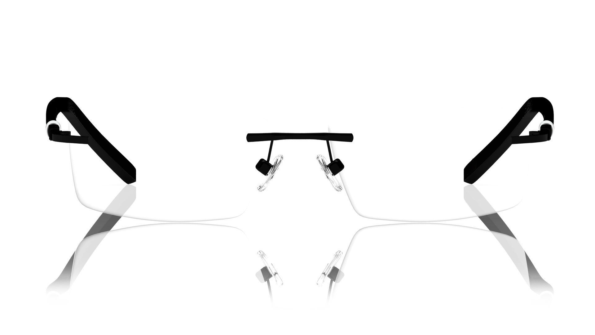 Eyeglasses for Men and Women 3D print model_1