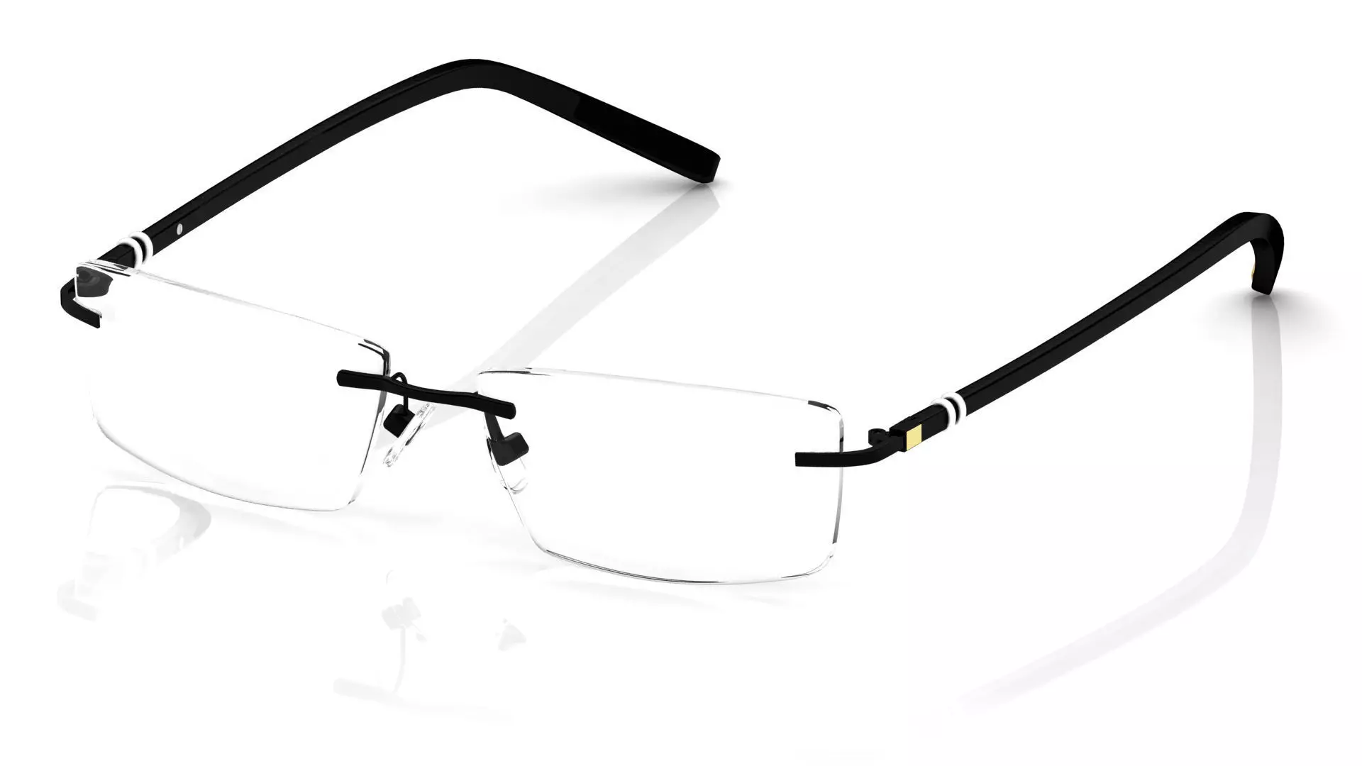 Eyeglasses for Men and Women 3D print model_0