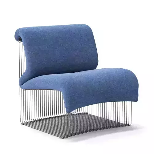 Pantonova Lounge Chair 3D model