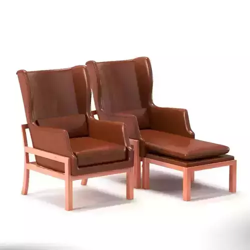 Mogens Koch Wingback Lounge Chair