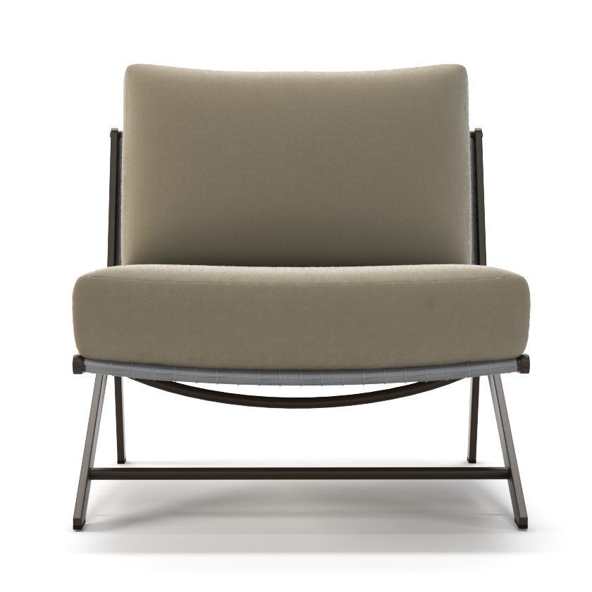 LOOP EASY CHAIR 3D model_3