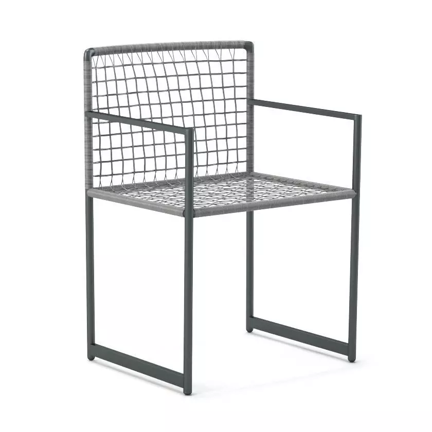 Loop Dining Chair 3D model_0