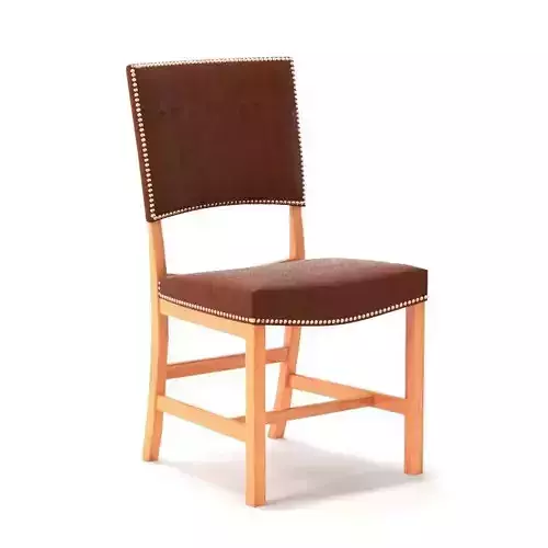 Kaare Klint Red Chair 1930s 3D model