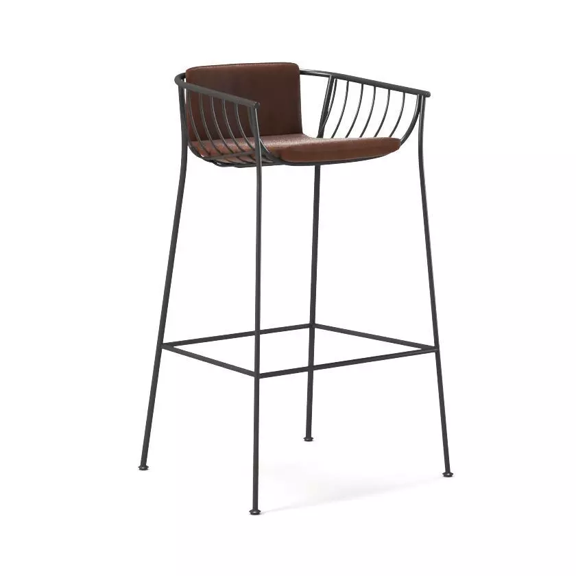 Jeanette Stool 3D model_0