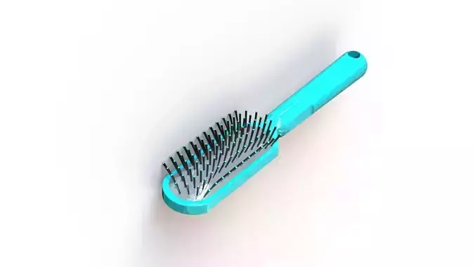 Comb Hair - SolidWorks