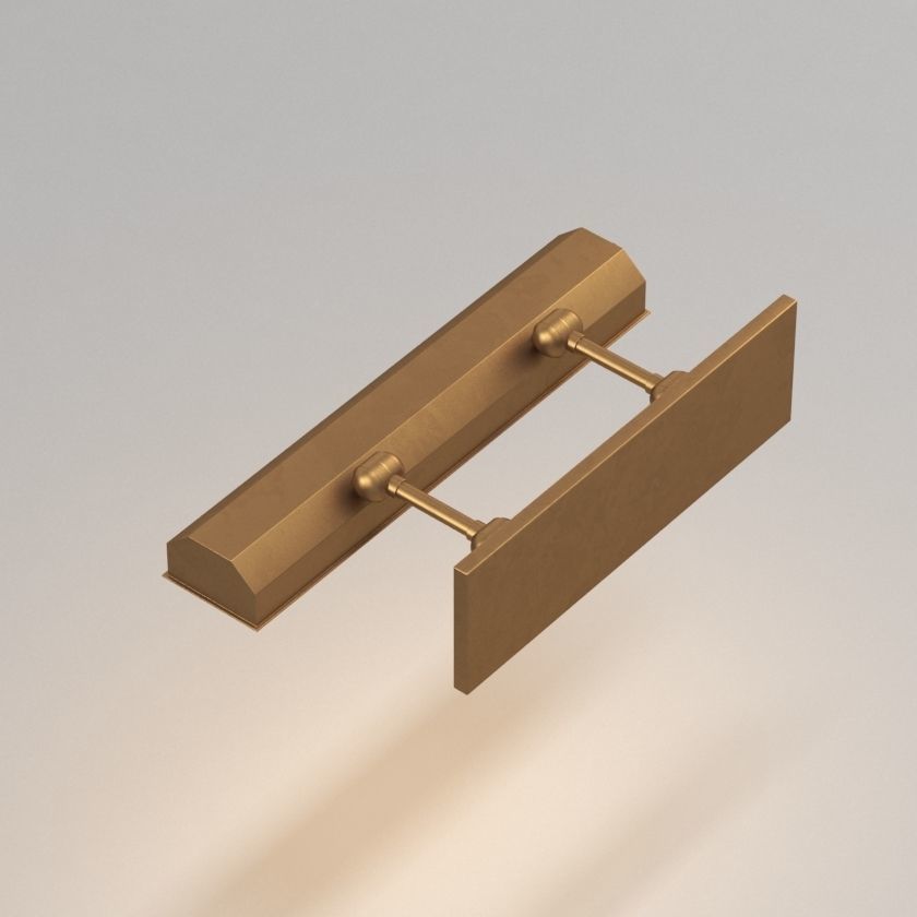 Dorchester Picture Light 3D model_2