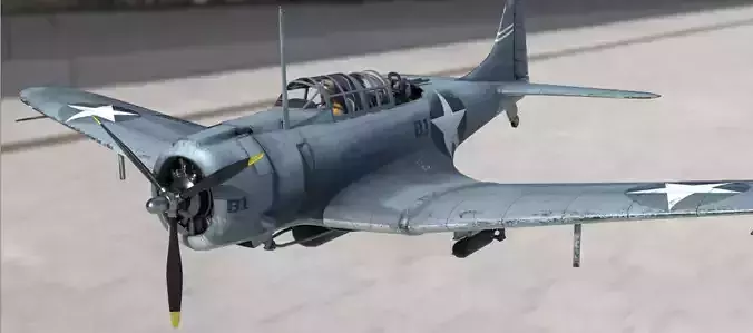 WW2 SDB3 Dauntless  for production