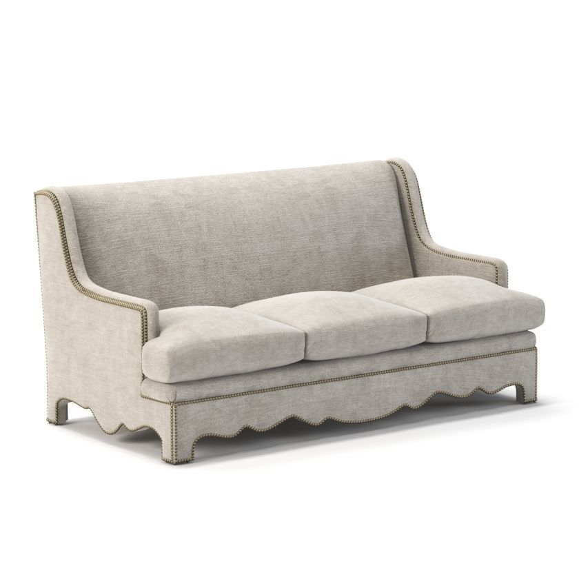 Model Bunny Williams Nailhead Sofa Cgtrader Model Bunny Williams Nailhead Sofa
