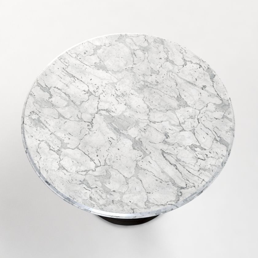 20th C Chrysanthemum Brasserie Table 3D model_4