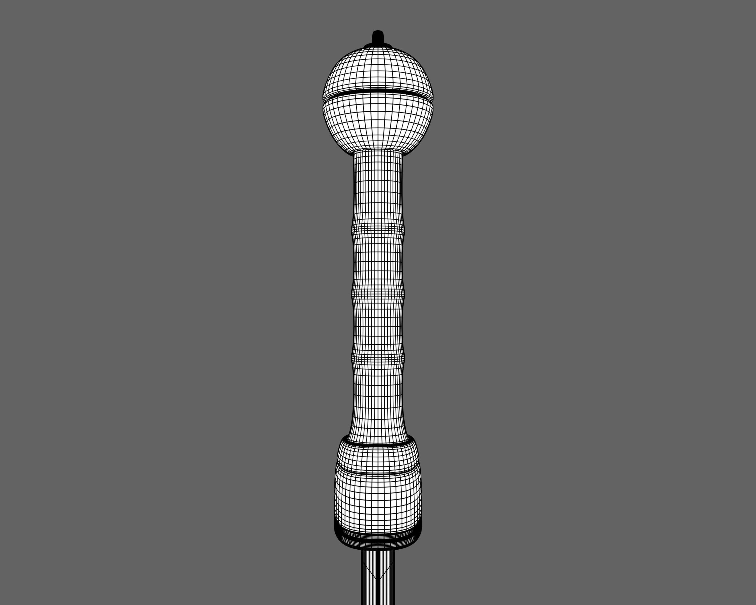 Ancient Roman Gladius Low-poly 3D model_16