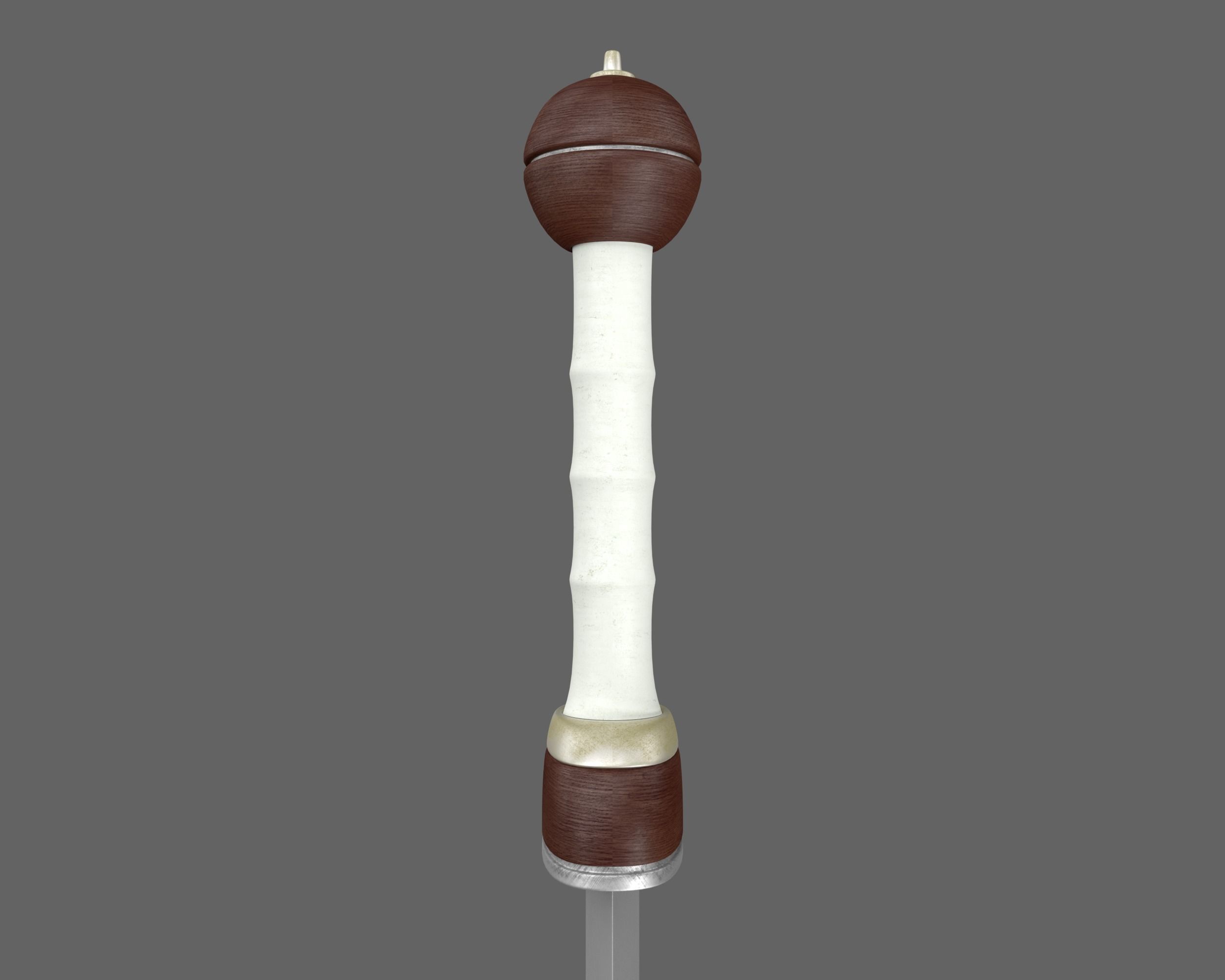 Ancient Roman Gladius Low-poly 3D model_14